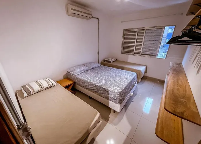 Apartamento Aconchegante Na Enseada Guaruja